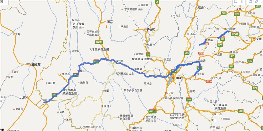 杭瑞高速全程路线图及路况(最新地图)