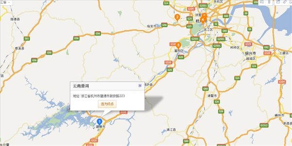 楚雄到普洱开车路线图