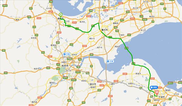 湖州到宁波高速实时路况(路线图+教你怎么查今日堵车