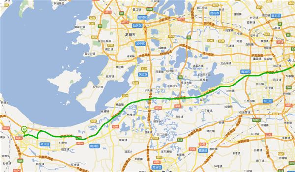 湖州到上海高速路线图(今日路况查询方法 咨询电话 怎么走)